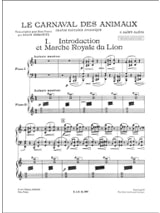 Le Carnaval des Animaux. 2 Pianos - SAINT-SAËNS - Partition - Piano